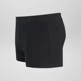 Pack de siete boxers negros de algodón elástico con cintura elástica.