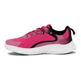 Championes deportivos Avia de running, color fucsia con detalles en negro y suela blanca.