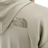 Sudadera con capucha The North Face modelo Horizon Fleece, color verde claro/salvia, con logo bordado sutil en el pecho. Presenta un corte holgado y puños y cintura elásticos.