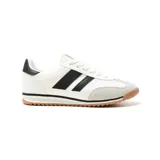 Championes deportivos American Sport Resh Drift, color blanco con detalles en negro y gris.