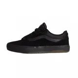 Championes Vans modelo BMX Proof con tecnología Wafflecup, diseño de perfil bajo en color negro total. Confeccionados con materiales resistentes, presentan el icónico diseño de la franja lateral y suela de goma vulcanizada para mayor agarre y durabilidad.