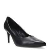 Zapato de tacón Bottero, color negro, con punta fina y diseño clásico.