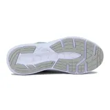 Championes deportivos Diadora modelo Snipe, de color gris con detalles en fucsia y turquesa. Presentan una capellada de malla transpirable con refuerzos sintéticos, cierre de cordones y suela de goma blanca con amortiguación.