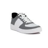 Championes Actvitta para hombre, acordonados, con paneles grises y blancos.