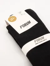 Pack de dos pares de medias de caña media color marrón con textura acanalada.