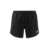 Shorts deportivos Adidas Run It color negro con logo blanco en la pierna derecha. Cuenta con cintura elástica con cordón ajustable, bolsillos laterales y tecnología AEROREADY para mantener la piel seca.