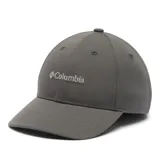 Gorra de béisbol de seis paneles con visera curva y cierre posterior ajustable. Presenta el logo de la marca bordado en el panel frontal.