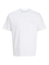 Remera de manga corta y cuello redondo con calce relajado. Confeccionada en algodón orgánico, presenta un diseño minimalista con una pequeña estampa en el pecho.