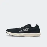 Championes de running Altra Escalante 4, color negro con logo blanco, con tecnología FootShape y entresuela Altra EGO.
