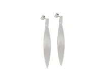 Par de caravanas colgantes de plata 925.