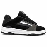 Zapatillas Airwalk modelo Alone, en combinación de color negro y gris con suela blanca. Diseño de estilo urbano y skater.