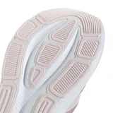 Championes Adidas Galaxy 8 W, color rosado claro con entresuela blanca y diseño de running.