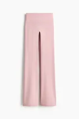 Leggings de yoga acampanadas con cintura ancha de tiro alto, confeccionadas en tejido funcional SoftMove y DryMove.