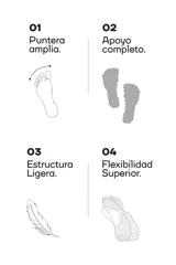 Zapatilla minimalista tipo barefoot de color verde menta, con diseño de suela plana y flexible, confeccionada en material textil transpirable con cordones a tono.