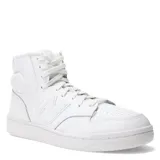 Championes de caña alta New Balance 480, color blanco, confeccionados en cuero y material sintético, con logo "N" en los laterales y suela de goma.