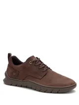 Sneakers Caterpillar modelo Flexion Lo para hombre, color marrón, confeccionados en gamuza con suela de goma estructurada.