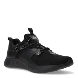 Championes deportivos Topper modelo Cirse, color negro, confeccionados en tejido de malla transpirable con refuerzos sintéticos. Presentan cierre con cordones, lengüeta con logo de la marca y suela de goma con diseño estriado para mayor tracción.