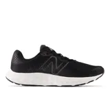 Championes de running New Balance 420 V3, color negro con logo gris y suela blanca.