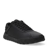 Championes urbanos Caterpillar modelo Casual Hex, color negro, con diseño de suela con textura hexagonal y logo de la marca en el lateral.