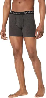 Boxer de corte clásico con cintura elástica personalizada con el logo de la marca Columbia. Confeccionado en tejido elástico, transpirable y de secado rápido con costuras planas para mayor comodidad.