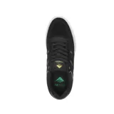 Championes de skate Emerica modelo Tilt G6 Vulc, color gris con detalles en marrón y suela blanca. Confeccionados en gamuza con paneles perforados para mayor ventilación y refuerzo en el talón.