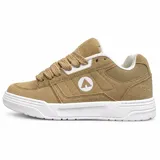 Zapatillas Airwalk modelo Cameo en color tostado, con diseño urbano de corte bajo, suela blanca y detalles en el lateral y cordones.