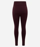 Legging deportiva Get Over de tiro alto, confeccionada en poliamida seamless con diseño ajustado al cuerpo y acabado liso.