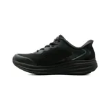 Championes deportivos Skechers Slip-ins Bobs Skillz, color negro, con parte superior de malla transpirable, suela amortiguada y diseño sin cordones funcionales.