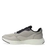 Championes Topper Wind 5 color gris con detalles en negro, con capellada de mesh y superposiciones de cuero sintético.