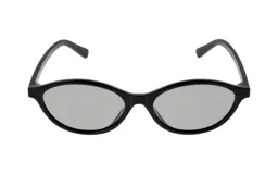 Lentes de sol Huesca Atenas, color negro con lentes grises.