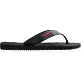 Ojotas Havaianas modelo Track Waves, color blanco con textura geométrica en la plantilla y logo de la marca en la tira.