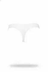 Pack de tres colaless de algodón, color gris melange, con bordes de puntilla.