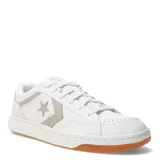 Championes urbanos Converse Pro Blaze Classic OX, color blanco con detalles en caqui.