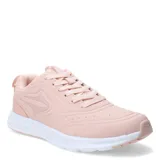 Championes deportivos Topper modelo Boro III, color rosado con suela blanca. Presentan un diseño de corte bajo con cordones, puntera con perforaciones decorativas y detalles laterales en relieve.