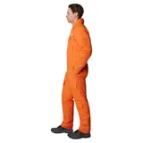 Enterito de esquí Columbia edición especial Star Wars, color naranja, con diseño inspirado en el traje de vuelo de Luke Skywalker. Cuenta con múltiples bolsillos cargo, cierre frontal, cuello alto y tecnología impermeable y térmica.