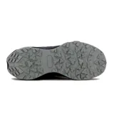 Championes deportivos Austral modelo Bangkok para hombre, color negro con detalles en gris claro. Presentan una capellada mixta de malla y sintético, cordones bicolores y suela robusta de goma con relieve en tonos negro y gris.