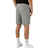 Short deportivo Puma Ess Sweat Bermudas 10´, color negro, con logo estampado en blanco en la pierna izquierda.