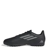 Championes de fútbol 5 Adidas III TF, color negro con detalles en gris.