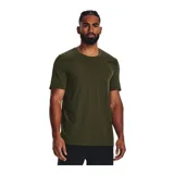 Remera deportiva de entrenamiento Under Armour, con diseño de textura de rejilla y ventilación estratégica. Presenta un corte ajustado, cuello redondo y mangas cortas, confeccionada con tecnología sin costuras para mayor comodidad y libertad de movimiento.
