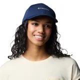 Gorra tipo baseball de color azul marino con logo de la marca bordado en blanco en el frente. Cuenta con estructura de seis paneles y cierre posterior ajustable.