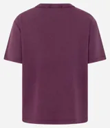 Remera básica de algodón con cuello redondo y mangas cortas, de calce regular y diseño liso. Confeccionada en algodón certificado.