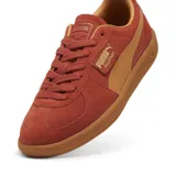 Championes Puma Palermo color marrón rojizo con detalles en marrón claro.