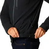 Campera polar con cierre frontal completo, cuello alto y bolsillos laterales y en el pecho con cierre. Diseño funcional y versátil.