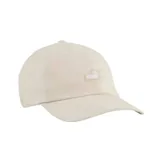 Gorra Puma Ess Nº1 Logo Patch Plus color beige, con visera curva y parche frontal bordado con el logo de la marca.