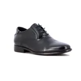 Zapato de vestir Starsax para hombre, de estilo acordonado, color negro, con puntera reforzada y diseño clásico.