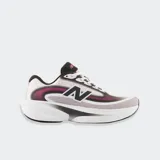 Championes de running New Balance modelo Ellipse, color rosado y blanco con detalles en negro y fucsia. Confeccionados con malla técnica transpirable superior, entresuela de amortiguación Fresh Foam X y suela de goma.