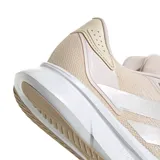 Championes de running Adidas Duramo SL 2 color beige con detalles plateados.