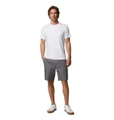 Remera deportiva Columbia modelo Parsons Point Ss, color blanco, de manga corta y cuello redondo, con pequeño logo de la marca estampado en el pecho.