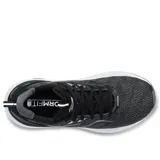 Championes Saucony Echelon 9 de running, color negro con detalles en gris y blanco.