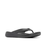 Sandalia tipo chinela Columbia modelo Ramble Flip, color gris, con diseño ergonómico y plantilla texturizada. Cuenta con tecnología Omni-Grip LT para mayor tracción y ligereza.